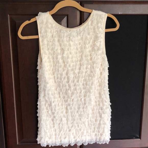 Karen Kane Tops - Cream sleeveless top